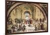 Stanza Della Segnatura: the School of Athens-Raphael-Framed Art Print