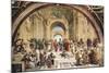 Stanza Della Segnatura: the School of Athens-Raphael-Mounted Art Print