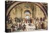 Stanza Della Segnatura: the School of Athens-Raphael-Stretched Canvas