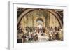 Stanza Della Segnatura: the School of Athens-Raphael-Framed Premium Giclee Print