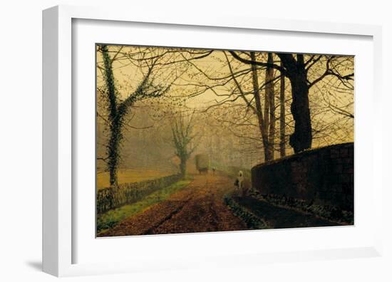 Stapelton Park, Leeds-John Atkinson Grimshaw-Framed Giclee Print