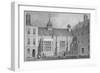 Staple Inn, City of London, 1800-WH Bond-Framed Giclee Print