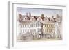 Staple Inn, Holborn, London, 1854-Thomas Colman Dibdin-Framed Giclee Print