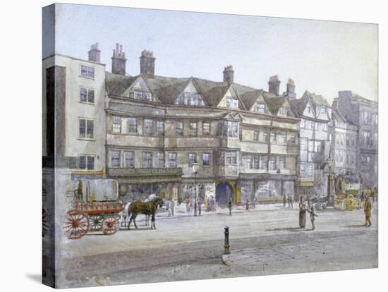 Staple Inn, London, 1882-John Crowther-Stretched Canvas