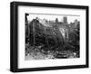 Staple Inn Suffers Bomb Damage-null-Framed Photographic Print