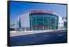 Staples Center, home to the NBA's Los Angeles Lakers, Los Angeles, California-null-Framed Stretched Canvas