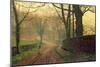 Stapleton Park, Near Pontefract, c.1878-John Atkinson Grimshaw-Mounted Giclee Print