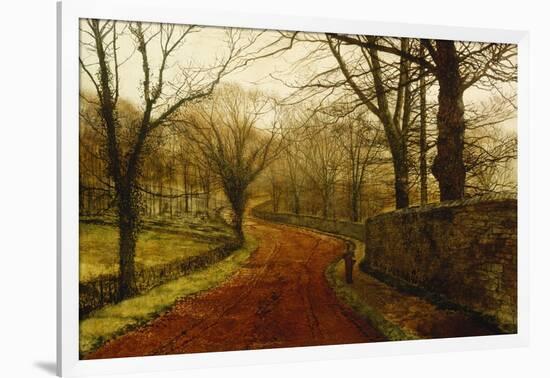 Stapleton Park, Pontefract, 1877-John Atkinson Grimshaw-Framed Giclee Print