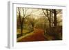 Stapleton Park, Pontefract, 1877-John Atkinson Grimshaw-Framed Giclee Print