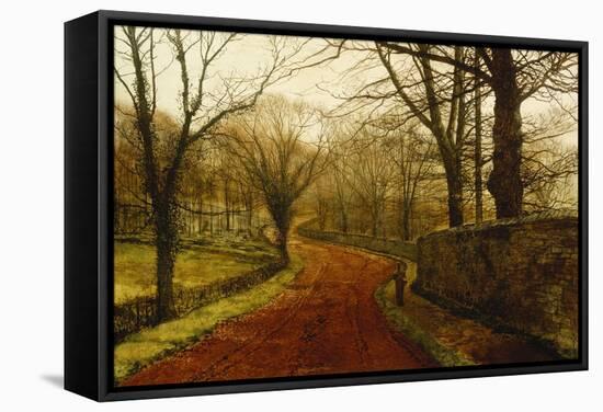 Stapleton Park, Pontefract-John Atkinson Grimshaw-Framed Stretched Canvas