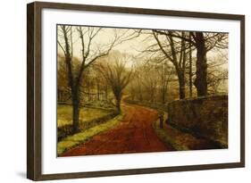 Stapleton Park, Pontefract-John Atkinson Grimshaw-Framed Giclee Print