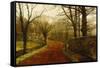 Stapleton Park, Pontefract-John Atkinson Grimshaw-Framed Stretched Canvas