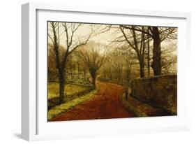 Stapleton Park, Pontefract-John Atkinson Grimshaw-Framed Giclee Print