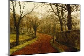 Stapleton Park, Pontefract-John Atkinson Grimshaw-Mounted Giclee Print