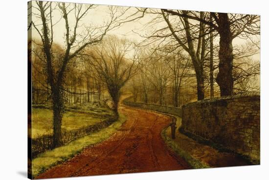 Stapleton Park, Pontefract-John Atkinson Grimshaw-Stretched Canvas