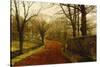 Stapleton Park, Pontefract-John Atkinson Grimshaw-Stretched Canvas