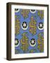 Star and Clef Ecclesiastical Wallpaper Design by Augustus Welby Pugin-Stapleton Collection-Framed Giclee Print