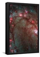 Star Birth in Galaxy M83 Hubble Wide Field Camera 3 Space Photo Poster Print-null-Framed Poster