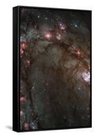 Star Birth in Galaxy M83 Hubble Wide Field Camera 3 Space Photo Poster Print-null-Framed Stretched Canvas