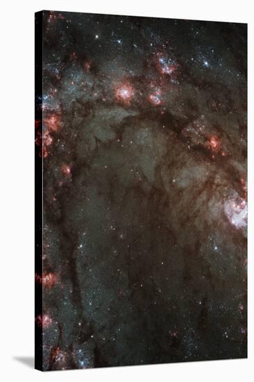 Star Birth in Galaxy M83 Hubble Wide Field Camera 3 Space Photo Poster Print-null-Stretched Canvas