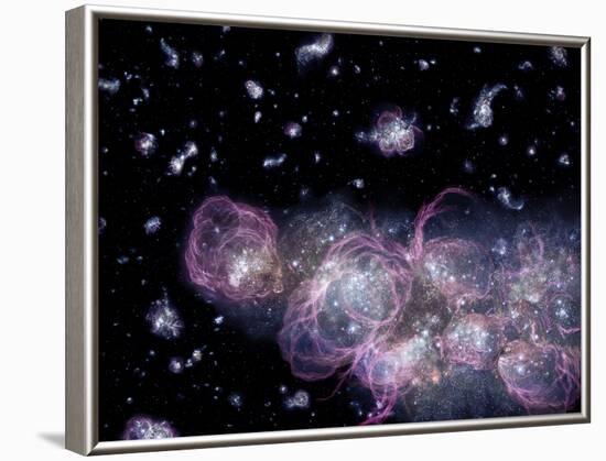 Star Birth In the Early Universe-null-Framed Photographic Print