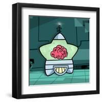 Star Brains-Andrea Buenfil-Framed Art Print