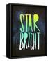 Star Bright-Leah Flores-Framed Stretched Canvas