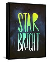 Star Bright-Leah Flores-Framed Stretched Canvas