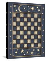 Star Checkerboard-Robin Betterley-Stretched Canvas