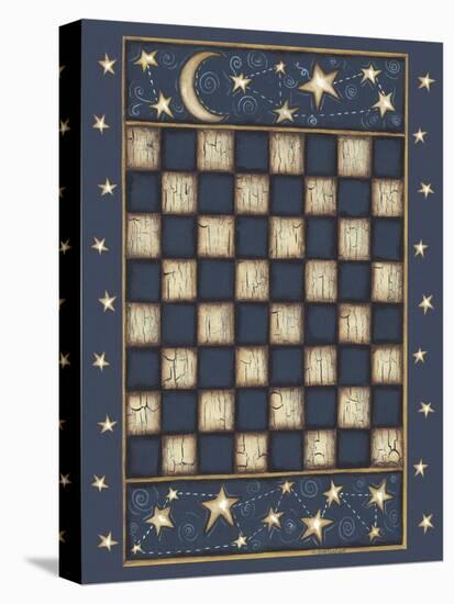 Star Checkerboard-Robin Betterley-Stretched Canvas