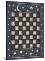 Star Checkerboard-Robin Betterley-Stretched Canvas