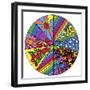 Star Circle 2-Howie Green-Framed Giclee Print