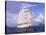 Star Clipper, 4-Masted Sailing Ship-Barry Winiker-Stretched Canvas