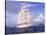 Star Clipper, 4-Masted Sailing Ship-Barry Winiker-Stretched Canvas