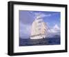 Star Clipper, 4-Masted Sailing Ship-Barry Winiker-Framed Photographic Print
