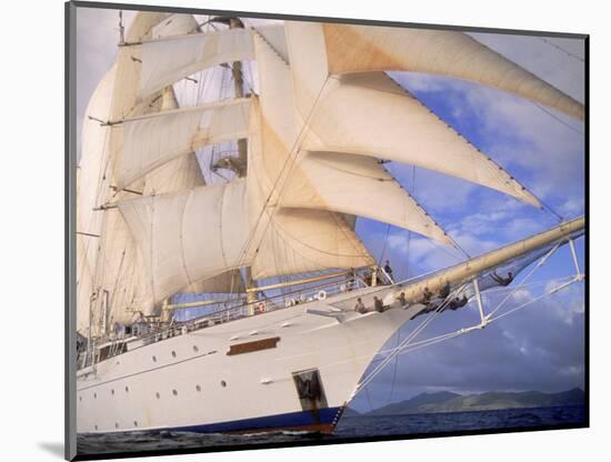 Star Clipper, 4-Masted Sailing Ship-Barry Winiker-Mounted Photographic Print