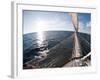 Star Clipper Sailing Cruise Ship, Deshaies, Basse-Terre, Guadeloupe, West Indies, French Caribbean-Sergio Pitamitz-Framed Photographic Print