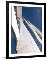 Star Clipper Sailing Cruise Ship, Deshaies, Basse-Terre, Guadeloupe, West Indies, French Caribbean-Sergio Pitamitz-Framed Photographic Print