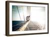 Star Clipper Sailing Cruise Ship, Deshaies, French Caribbean, France-Sergio Pitamitz-Framed Photographic Print