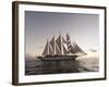 Star Clipper Sailing Cruise Ship, Dominica, West Indies, Caribbean, Central America-Sergio Pitamitz-Framed Photographic Print