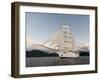 Star Clipper Sailing Cruise Ship, Dominica, West Indies, Caribbean, Central America-Sergio Pitamitz-Framed Photographic Print