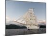 Star Clipper Sailing Cruise Ship, Dominica, West Indies, Caribbean, Central America-Sergio Pitamitz-Mounted Photographic Print