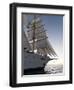 Star Clipper Sailing Cruise Ship, Dominica, West Indies, Caribbean, Central America-Sergio Pitamitz-Framed Premium Photographic Print