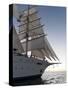 Star Clipper Sailing Cruise Ship, Dominica, West Indies, Caribbean, Central America-Sergio Pitamitz-Stretched Canvas