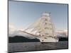 Star Clipper Sailing Cruise Ship, Dominica, West Indies, Caribbean, Central America-Sergio Pitamitz-Mounted Photographic Print