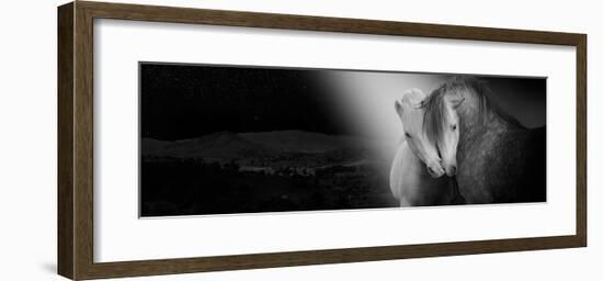 Star-Crossed-Rosa Mesa-Framed Art Print