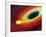 Star Distorted by Supermassive Black Hole-null-Framed Photographic Print