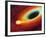 Star Distorted by Supermassive Black Hole-null-Framed Photographic Print