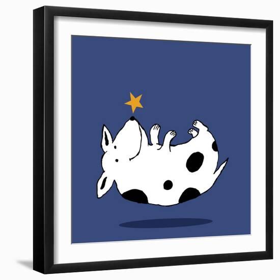 Star Dog-Carla Martell-Framed Giclee Print