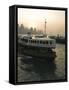 Star Ferries, Victoria Harbour, Hong Kong, China-Amanda Hall-Framed Stretched Canvas